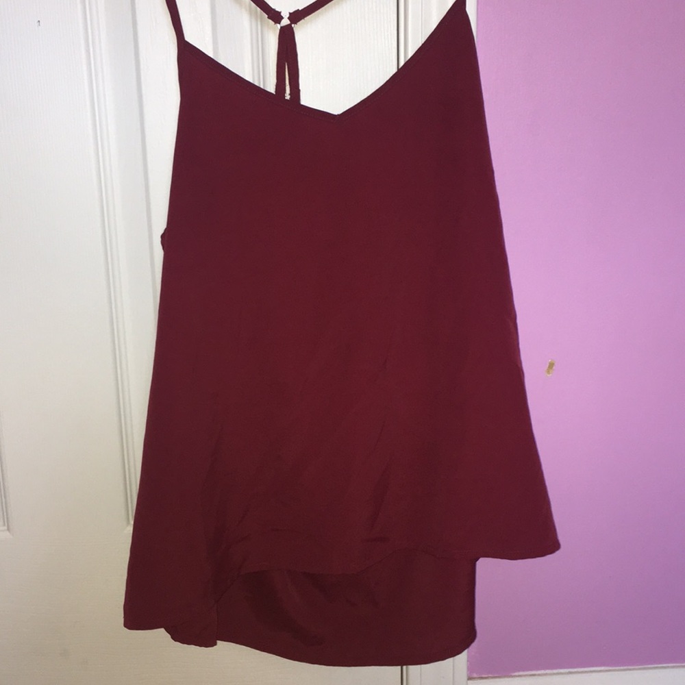 Maroon Tank Top